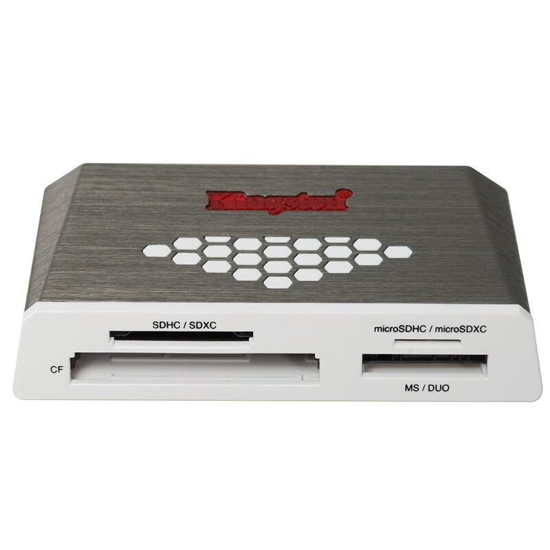 金士顿 Kingston 多功能读卡器 FCR-HS4  USB3.0 支持TF/CF/SD/MS卡