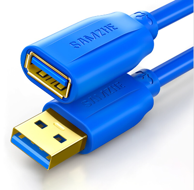 山泽 USB延长线 USB3.0 公对母 AM/AF UK-650 5米
